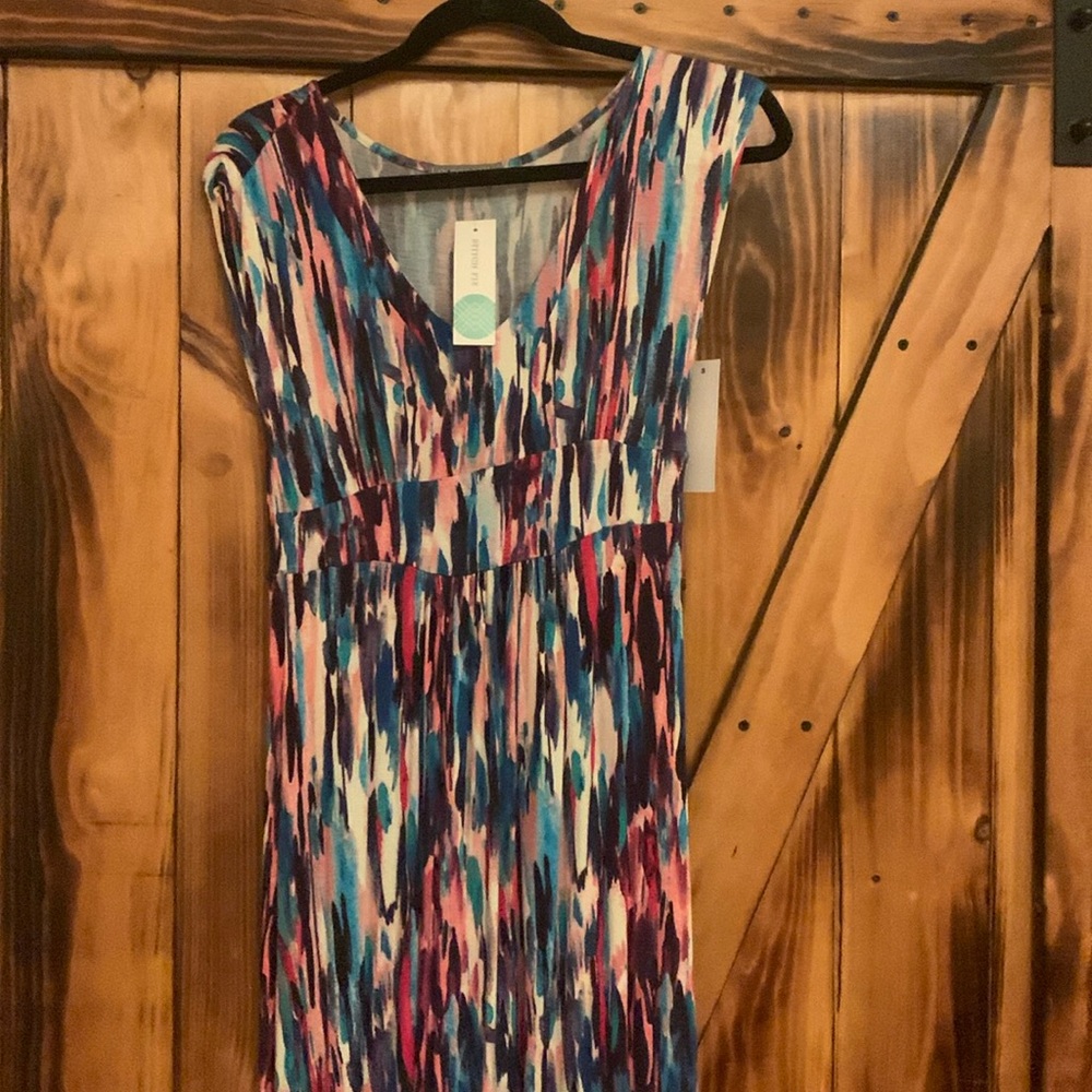 New knit maxi dress